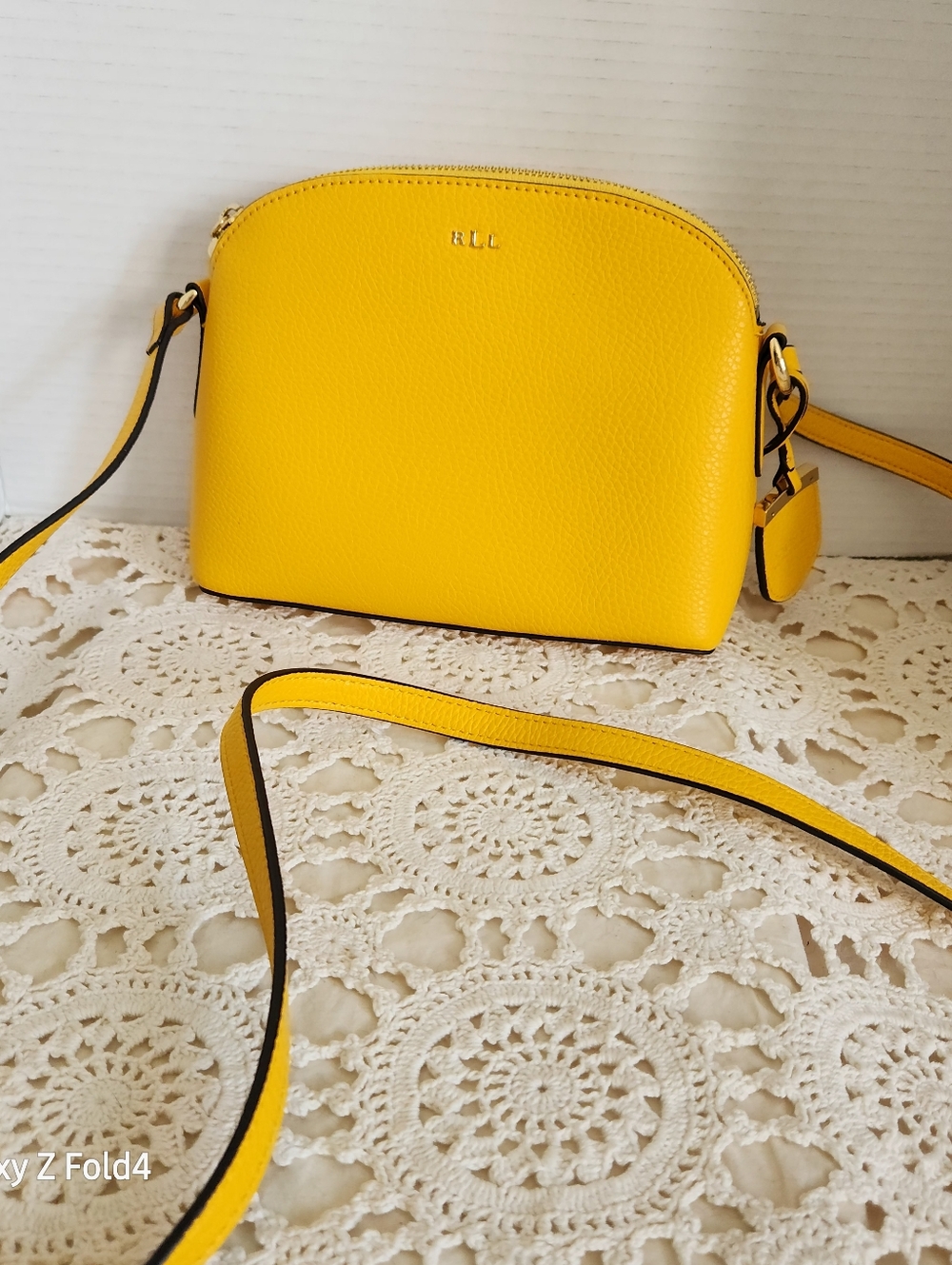 Yellow Leather         Ralph Lauren